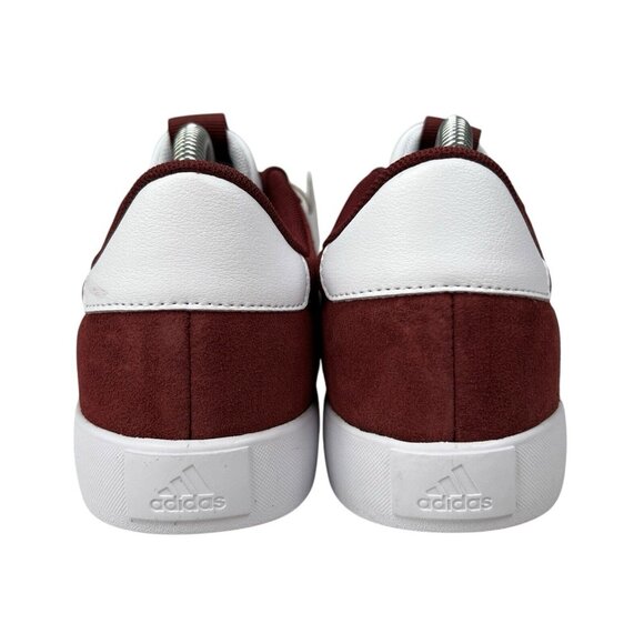 Adidas VL Court 3.0 Shadow Red White Shoes IF4457 Men's Size 8 - Picture 5 of 9